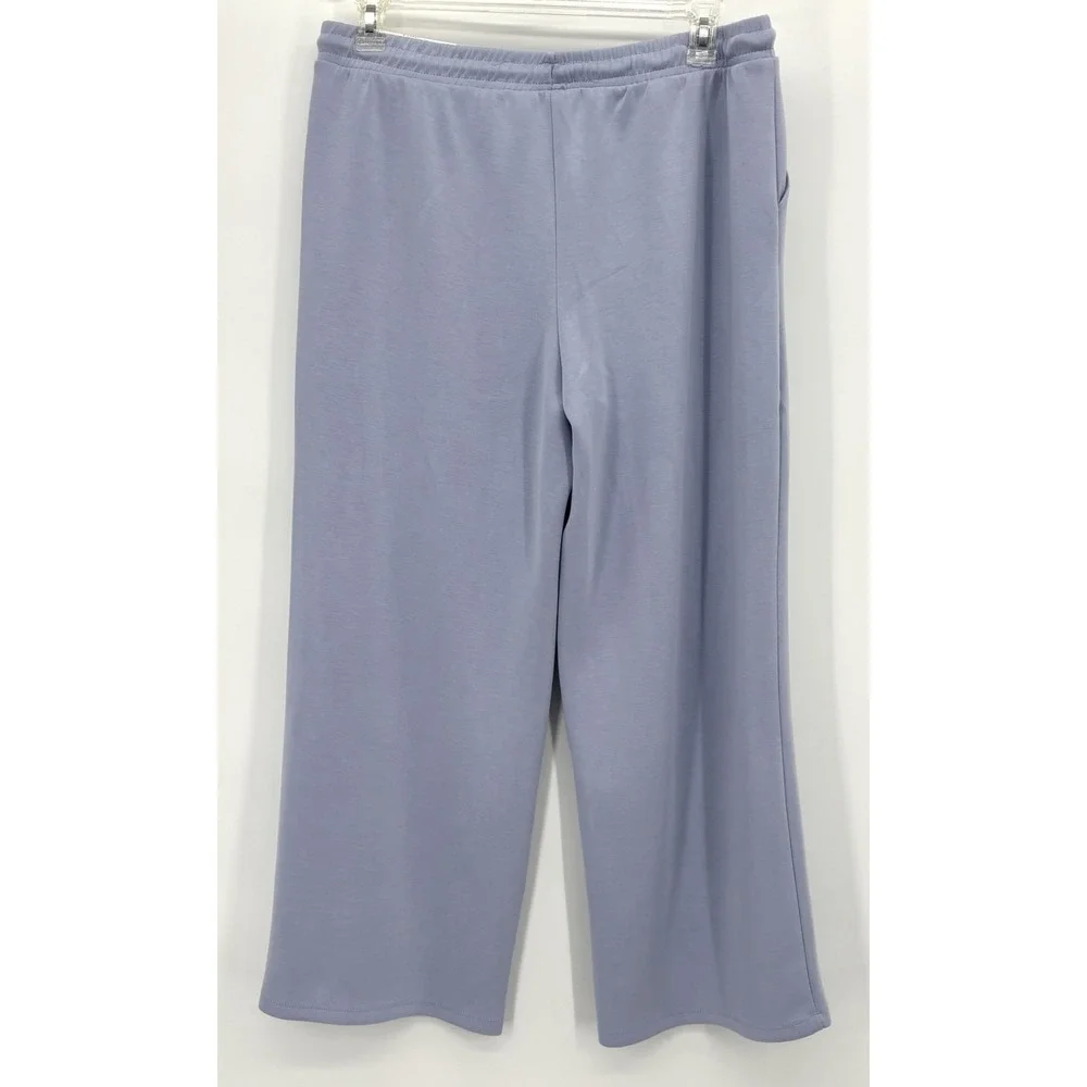 Always You Straight Leg Lounge Pants XL Lavender Thick Soft Stretch Pockets‎ NWT